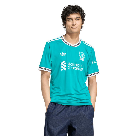 Adidas Ανδρική ποδοσφαιρική φανέλα Liverpool FC 25/26 Third Jersey Adidas Ανδρική ποδοσφαιρική φανέλα Liverpool FC 25/26 Third Jersey